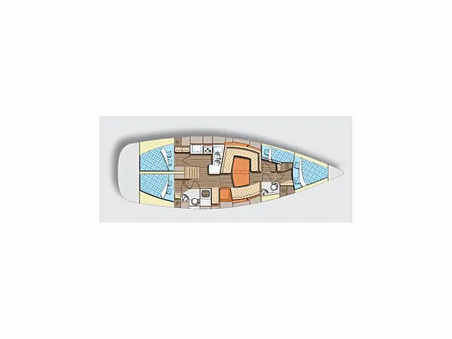 Elan 434 Impression - [Layout image]