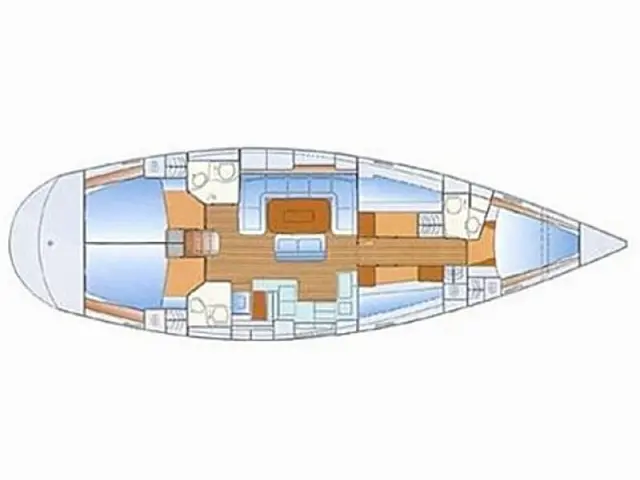 Bavaria 50 Cruiser - [Layout image]