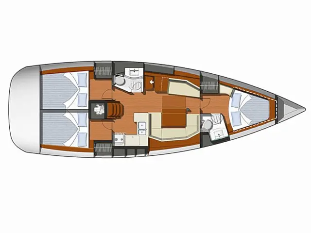 Sun Odyssey 42ì - [Layout image]