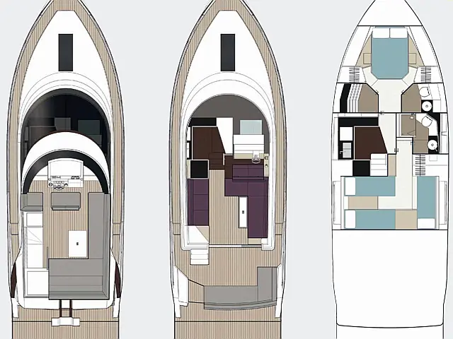 Sealine F450 - [Layout image]