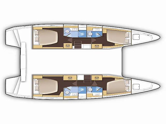 Lagoon 42 - [Layout image]