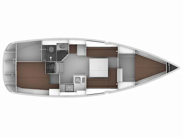 Bavaria 36 Cruiser - [Layout image]