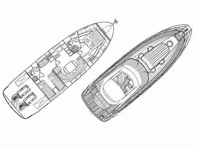 Bavaria 42 Sport - [Layout image]