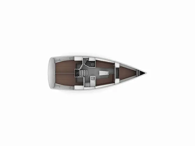 Bavaria 34 Cruiser - [Layout image]