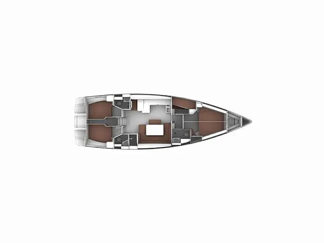 Bavaria Cruiser 51- - [Layout image]