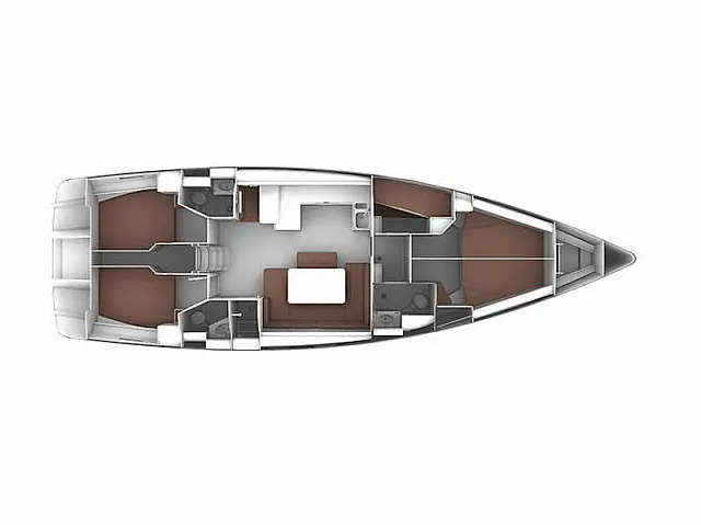 Bavaria  Cruiser 51 - [Layout image]