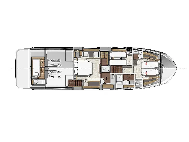 Prestige 590 Fly - [Layout image]