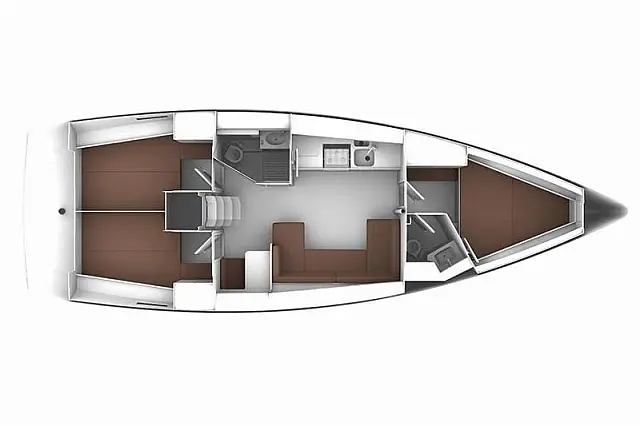 Bavaria Cruiser 41 - [Layout image]