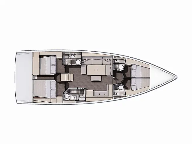 Dufour 470 GL - [Layout image]