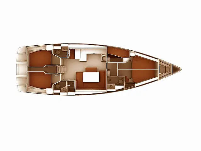 Bavaria Cruiser 51  - [Layout image]