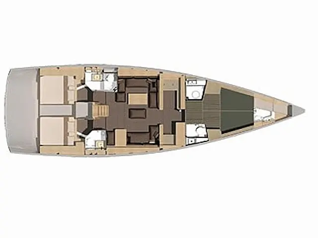 Dufour 56 Exclusive - [Layout image]