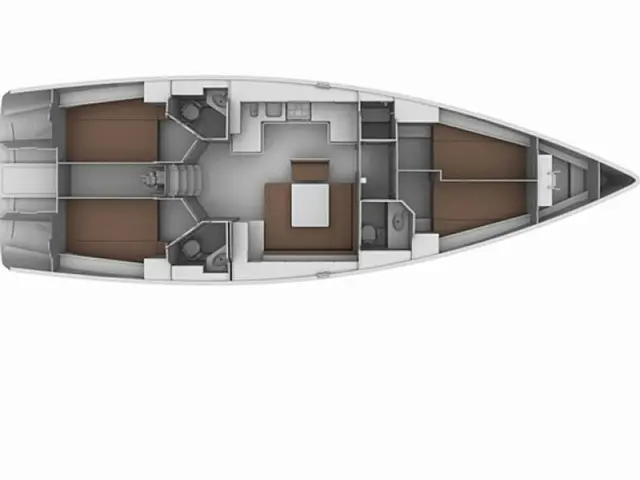 Bavaria 45 Cruiser - [Layout image]