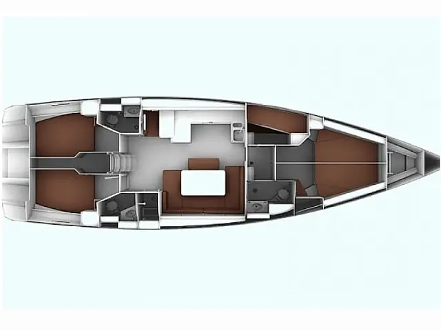 Bavaria Cruiser 51 - [Layout image]