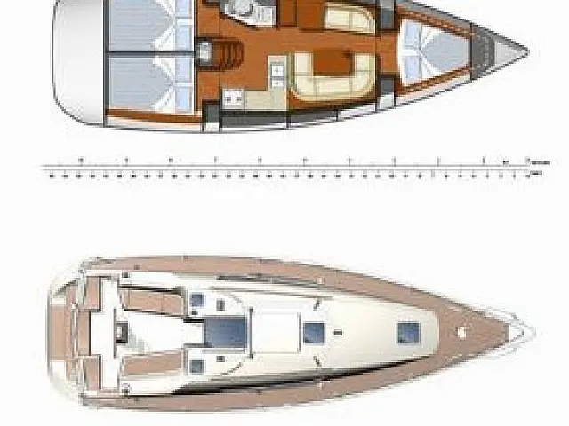 Sun Odyssey 36i - [Layout image]