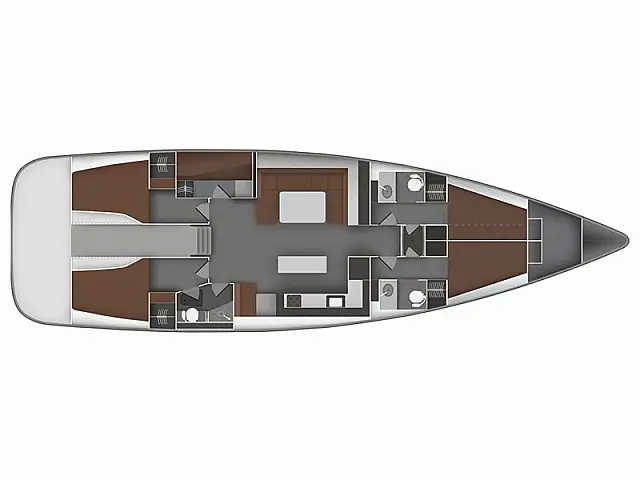 Bavaria 55 BT '11 - [Layout image]