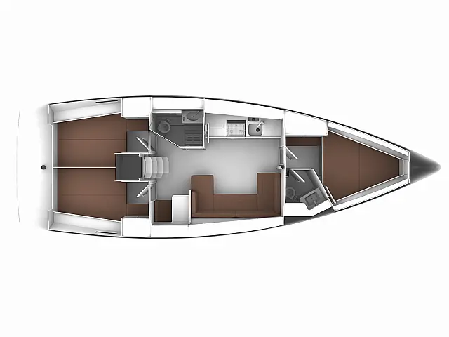 Bavaria Cruiser 41  - [Layout image]