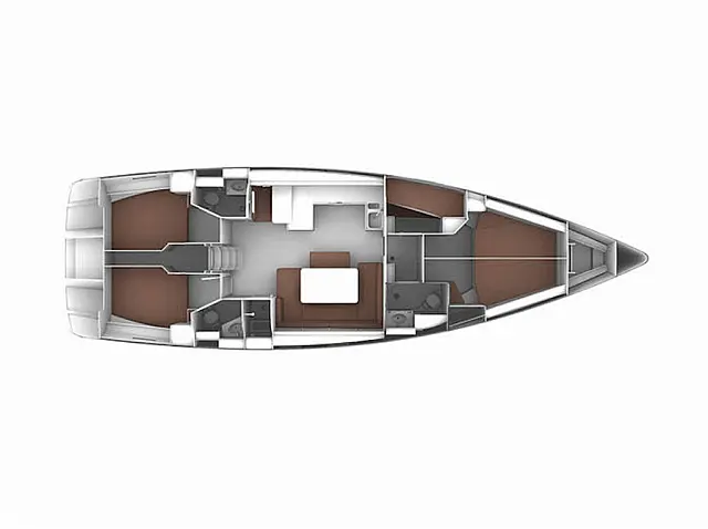 Bavaria 51 Cruiser - [Layout image]