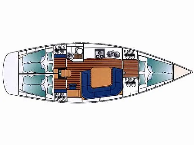 Dehler 37 - [Layout image]