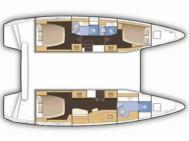 Lagoon 42 Owner - [Layout image]