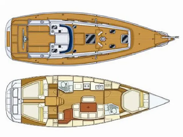 Grand Soleil 40 - [Layout image]