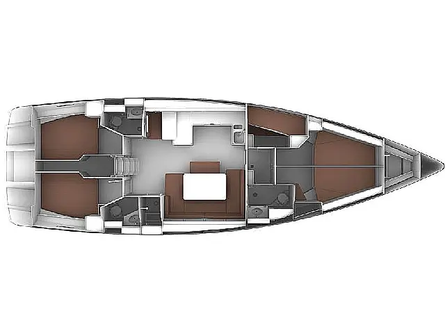 Bavaria Cruiser 51 - [Layout image]