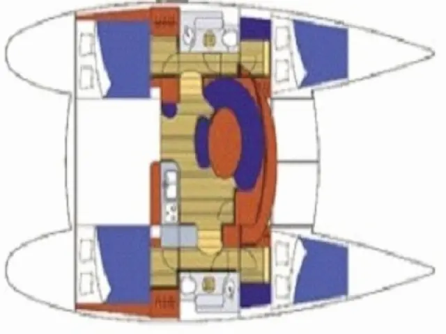 Lagoon 380 - [Layout image]