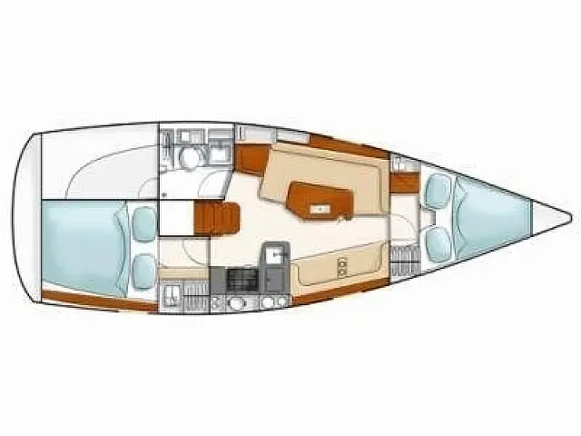 Hanse 320 - [Layout image]