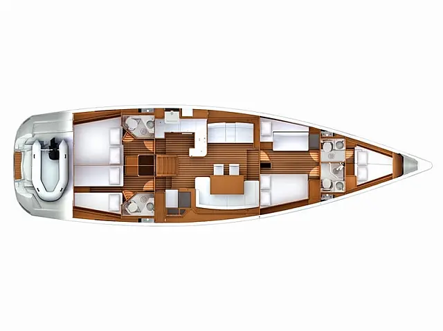 Jeanneau 57 - [Layout image]