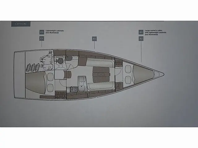 Dehler 34 - [Layout image]