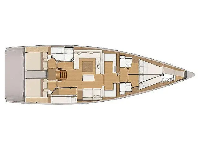 Dufour 56 Exclusive - [Layout image]