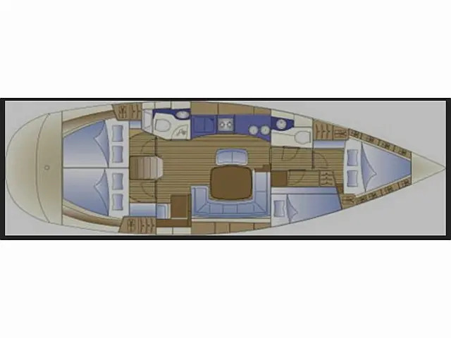 Bavaria 44 - [Layout image]