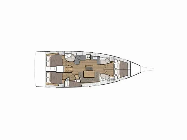 Oceanis 46.1 - [Internal image]