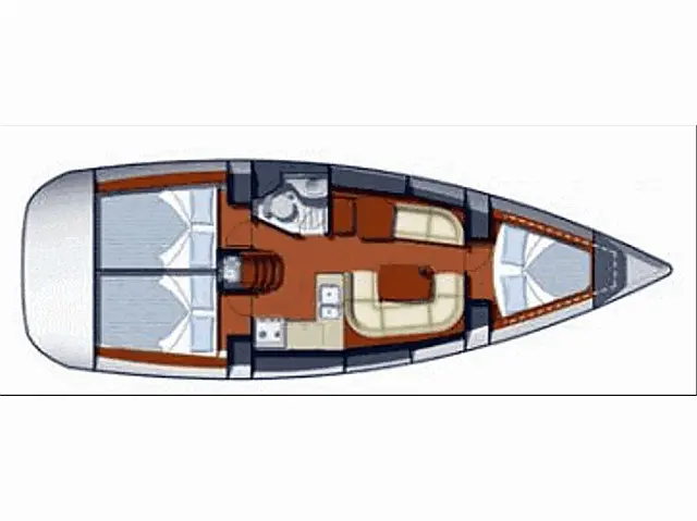 Sun Odyssey 36i - [Layout image]