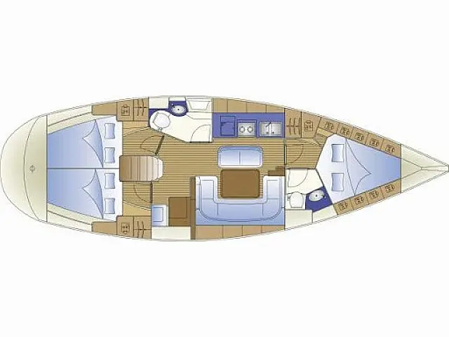 Bavaria 40 - [Layout image]