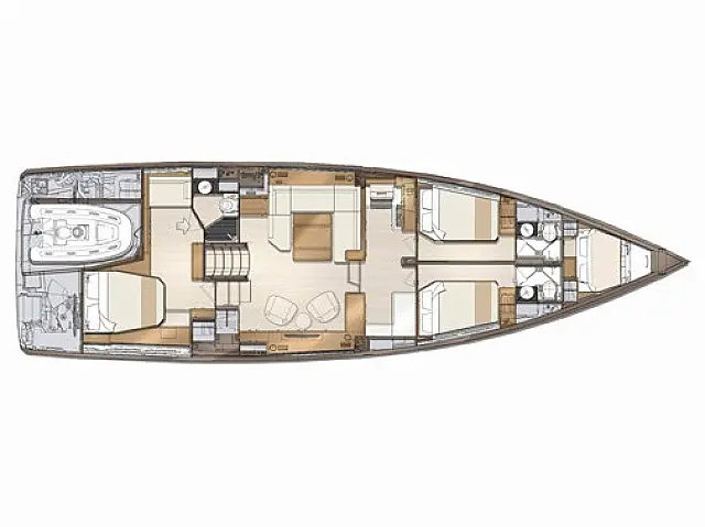 Jeanneau 60 - [Layout image]