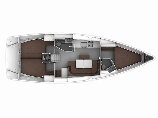 Bavaria Cruiser 41 - [Layout image]
