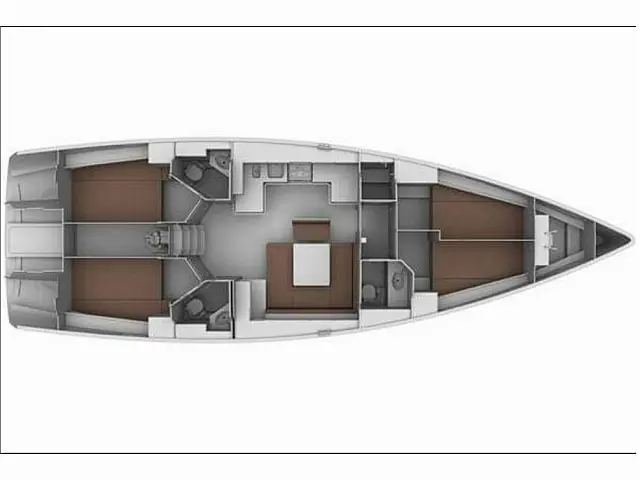 Bavaria 45 Cruiser - [Layout image]