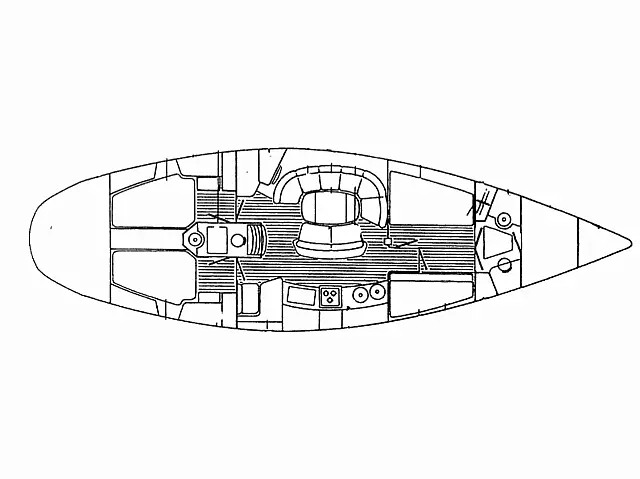 Sun Odyssey 47 - [Layout image]
