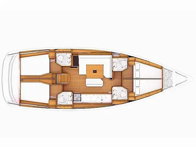Jeanneau 469 - [Layout image]
