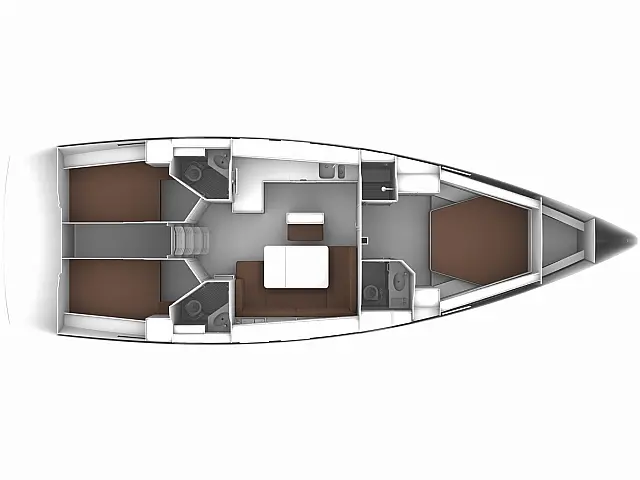 Bavaria Cruiser 46 - [Layout image]