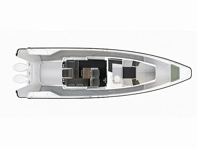 Axopar 37 XC Cross Cabin (2 cabins) - [Layout image]