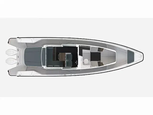 Axopar 37 XC Cross Cabin (1 cabin) - [Layout image]
