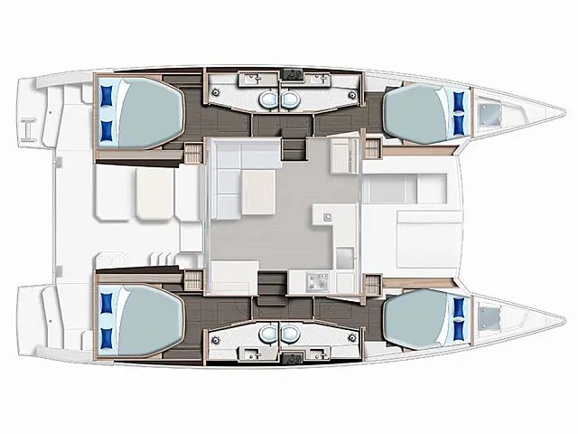 Sunsail 424/4/4 - [Layout image]