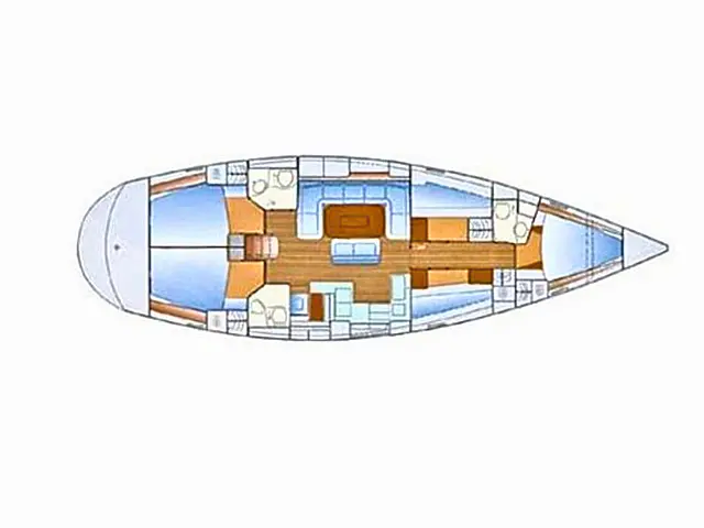 Bavaria Cruiser 50 - [Layout image]