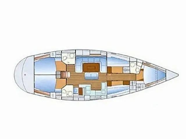 Bavaria Cruiser 50 - [Layout image]