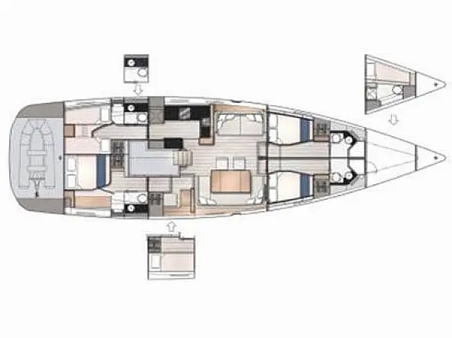 Jeanneau 65 - [Layout image]