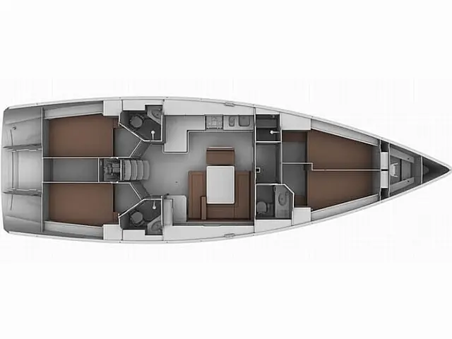 Bavaria Cruiser 45 - [Layout image]