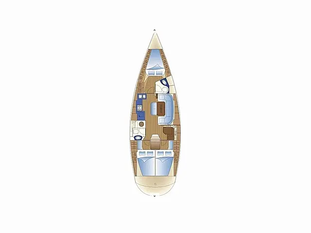 Bavaria Cruiser 39 - [Layout image]