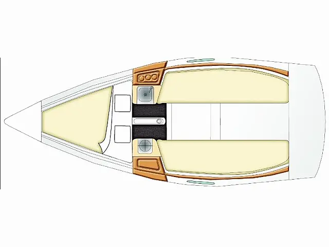 Beneteau First 21.7 - [Layout image]