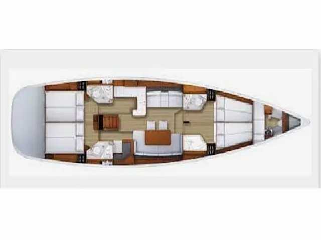 Jeanneau 53 - [Layout image]